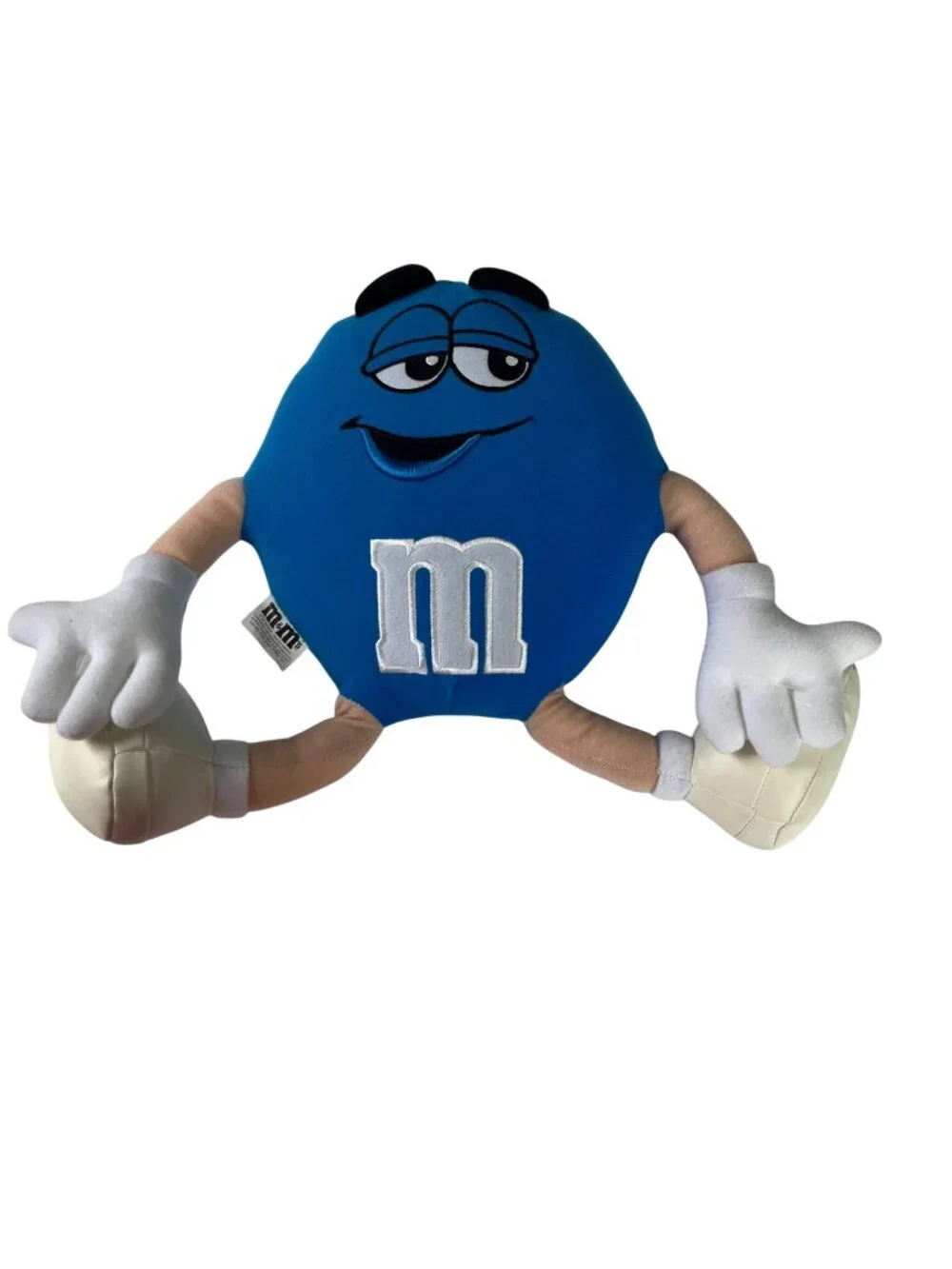 M&Ms Character Plush Toy Blue Hand Stitched Stuffed